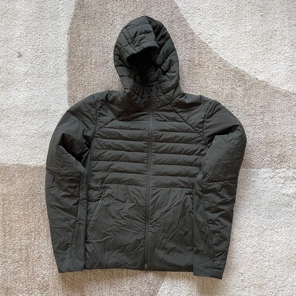 Lululemon Down For It All Hoodie – Green, M | EUC - Picture 1 of 9